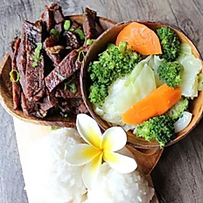 BEEF & VEGGIE BOWL