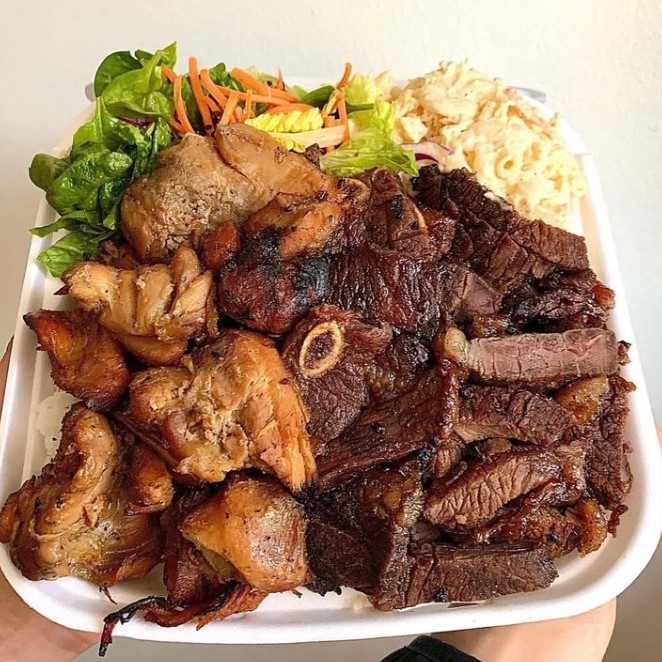 TERIYAKI CHICKEN & KALBI SHORT RIB COMBO